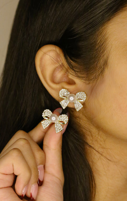 Belle Bow Studs